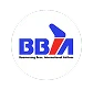 Airline logo for Boomerang Bros. International Airlines featuring a bold boomerang-shaped aircraft icon inspired by the Boomerang Bros’ weapon of choice.